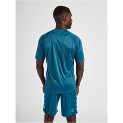 hummel Core XK Poly Trainingsshirt Herren blue coral XXL