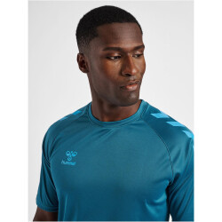 hummel Core XK Poly Trainingsshirt Herren blue coral XXL