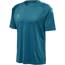 hummel Core XK Poly Trainingsshirt Herren blue coral M