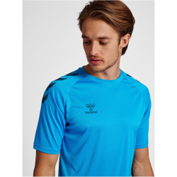 hummel Core XK Poly Trainingsshirt Herren blue danube 3XL