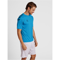 hummel Core XK Poly Trainingsshirt Herren blue danube M