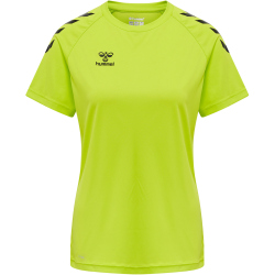 hummel Core XK Poly Trainingsshirt Damen lime popsicle XXL