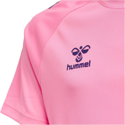hummel Core XK Poly Trainingsshirt Kinder cotton candy 152