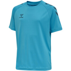 hummel Core XK Poly Trainingsshirt Kinder blue danube 116