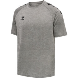 hummel Core XK Poly Trainingsshirt Herren grey melange 3XL