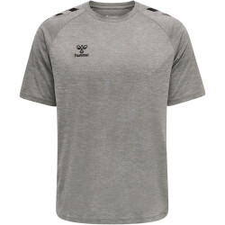 hummel Core XK Poly Trainingsshirt Herren grey melange S