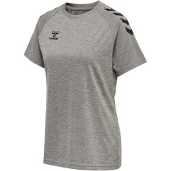 hummel Core XK Poly Trainingsshirt Damen grey melange XXL