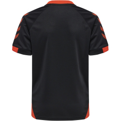 hummel GG12 Action Trikot Kinder black/cherry tomato 140