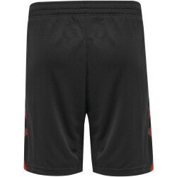 hummel GG12 Action Shorts Kinder black/cherry tomato 128