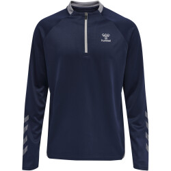 hummel GG12 Action 1/2-Zip Sweatshirt Herren marine/alloy XXL