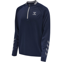 hummel GG12 Action 1/2-Zip Sweatshirt Herren marine/alloy M