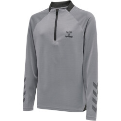 hummel GG12 Action 1/2-Zip Sweatshirt Kinder alloy 116
