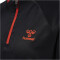 hummel GG12 Action 1/2-Zip Trainings-Top Damen black/cherry tomato XXL