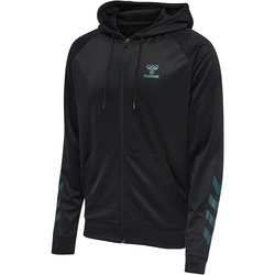 hummel GG12 Action Kapuzenjacke Herren black/deep lagoon S