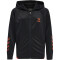 hummel GG12 Action Kapuzenjacke Kinder black/cherry tomato 140