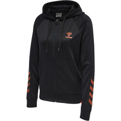 hummel GG12 Action Kapuzenjacke Damen black/cherry tomato S
