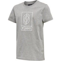 hummel GG12 Freizeitshirt Kinder grey melange 128