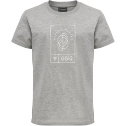 hummel GG12 Freizeitshirt Kinder grey melange 128