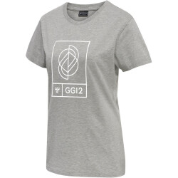 hummel GG12 Freizeitshirt Damen grey melange XXL
