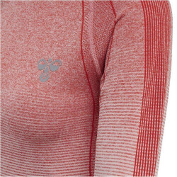 hummel GG12 Seamless Langarm Funktionsshirt Damen aura orange melange XS