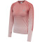 hummel GG12 Seamless Langarm Funktionsshirt Damen aura orange melange XS