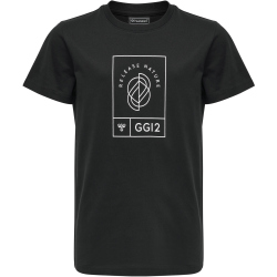 hummel GG12 Freizeitshirt Kinder black 140