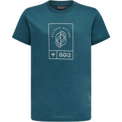 hummel GG12 Freizeitshirt Kinder deep lagoon 128