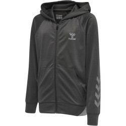 hummel GG12 Action Kapuzenjacke Kinder forged iron 128