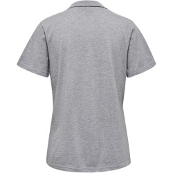 hummel hmlRED Classic Poloshirt Damen grey melange XXL