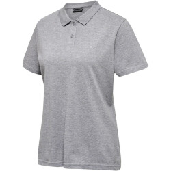 hummel hmlRED Classic Poloshirt Damen grey melange XL