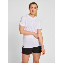 hummel hmlRED Classic Poloshirt Damen white L