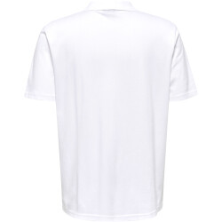 hummel hmlRED Stretch Poloshirt Herren white XXL