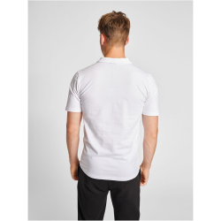 hummel hmlRED Stretch Poloshirt Herren white M