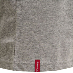 hummel hmlRED Basic T-Shirt Kinder grey melange 116