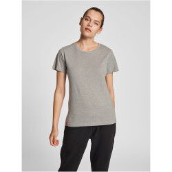 hummel hmlRED Basic T-Shirt Damen grey melange M
