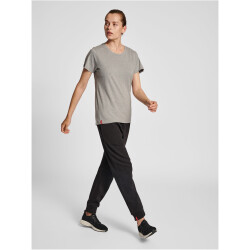hummel hmlRED Basic T-Shirt Damen grey melange M