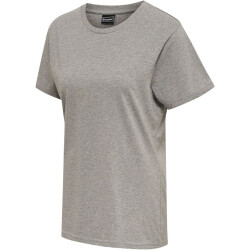 hummel hmlRED Basic T-Shirt Damen grey melange XL