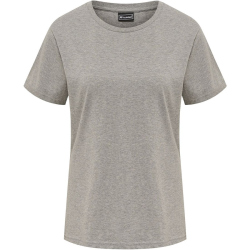 hummel hmlRED Basic T-Shirt Damen grey melange XL