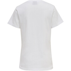 hummel hmlRED Basic T-Shirt Damen white XXL