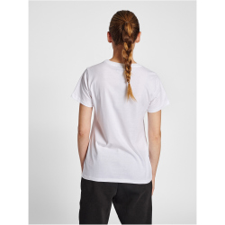 hummel hmlRED Basic T-Shirt Damen white L