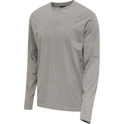 hummel hmlRED Basic Langarmshirt Herren grey melange XXL