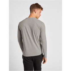 hummel hmlRED Basic Langarmshirt Herren grey melange XXL