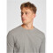 hummel hmlRED Basic Langarmshirt Herren grey melange XXL