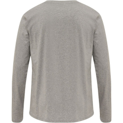 hummel hmlRED Basic Langarmshirt Herren grey melange 3XL