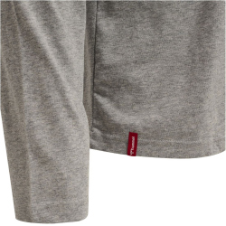 hummel hmlRED Basic Langarmshirt Herren grey melange S