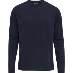 hummel hmlRED Basic Langarmshirt Herren marine XXL