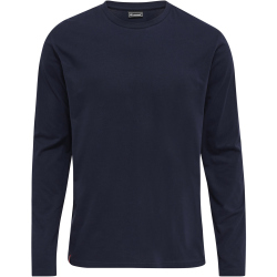 hummel hmlRED Basic Langarmshirt Herren marine XL