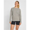 hummel hmlRED Basic Langarmshirt Damen grey melange XS
