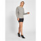hummel hmlRED Basic Langarmshirt Damen grey melange XS