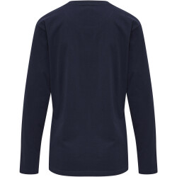 hummel hmlRED Basic Langarmshirt Damen marine XXL